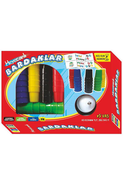 AyrStore Heyecanlı Bardaklar Oyunu