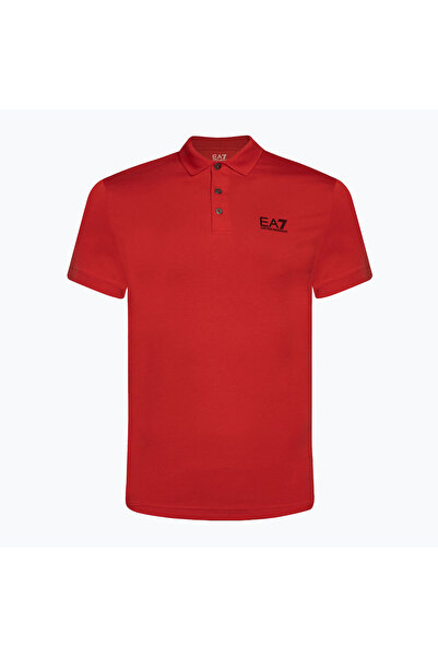 EA7 Kiremit Erkek Polo T-Shirt TRAIN CORE ID POLO