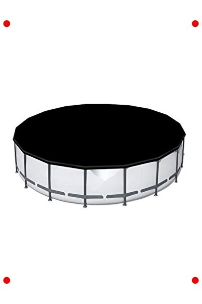 ulupazarlama Pvc Cover for Round Above Ground Pools 555cm Diameter
