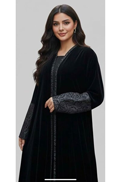 NNN-3 Velvet abaya with veil