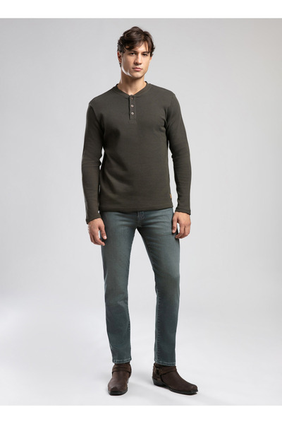 Lee Cooper Мъжки дънки с правилна кройка, тесни и прави, сини 261 LCM 121008 JAGGER ABIGAIL IG