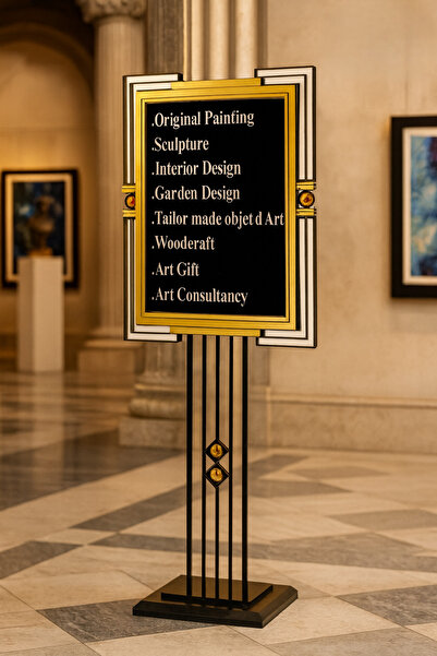 Grand City Media Luxury welcome stand for hotels