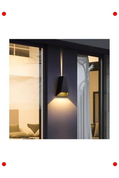 232premiumquality مصباح LED خارجي مزدوج الجوانب بقوة 6 واط (IP54)