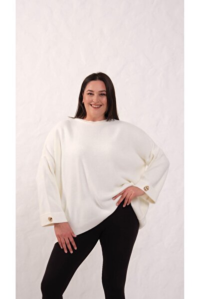BRUGGE Gamze Moda Plus Size Knitwear Sweater