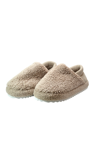 Onlo Ayakkabı Woolen Elastic Fluffy Women's Home Shoes
