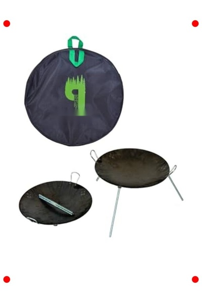 markentegra Non-Removable Footed Sheet Pan & Fire Bowl Set