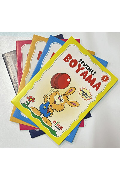 Efsus Yayınları Sevimli Boyama Seti (5 Kitap) / Kolektif / / 4444444444391