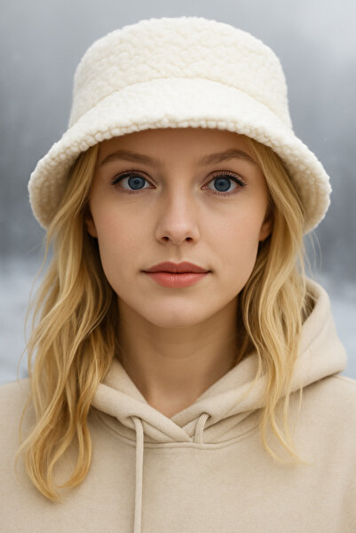 PaminBags Aksesuar Teddy Bucket Imported Hat Beanie