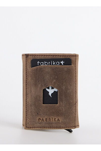 Fabrika Frk 357 Crayz Kahve Kahve Erkek Deri Cüzdan