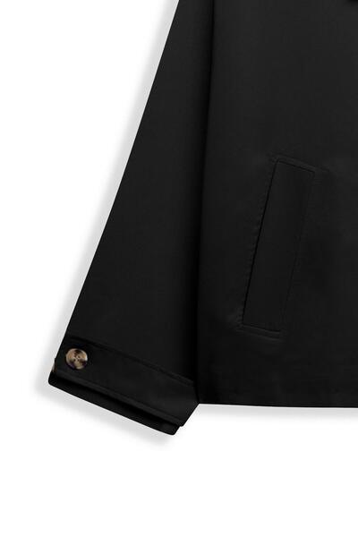 praye Къса яке Batwing, черно