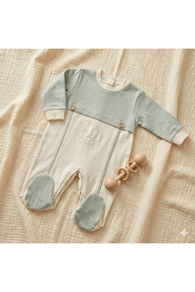 Gaye Bebe %100 Pamuk Yumuşak Erkek Bebek Tulumu