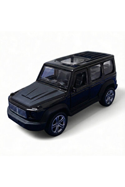 Vision XXI Macheta metalica MERCEDES-BENZ EQG, Die-Cast, Scara 1:28, lumini si sunete, 14 cm, negru