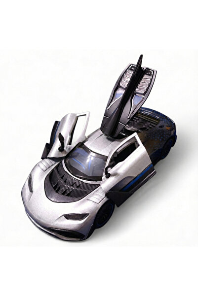 Vision XXI MERCEDES AMG ONE metal model, Die-Cast, Scale 1:32, lights and sounds, 15 cm, silver