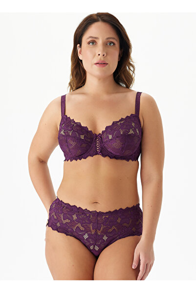 Sans Complexe Mor Balenli Sütyen 70564 SANS