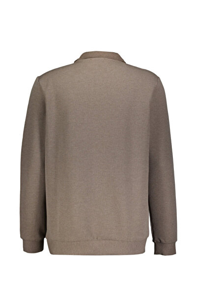 SÜVARİ Ανδρικό φούτερ Polo Neck V Placket SW2013700021