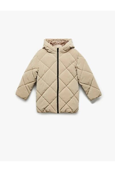 Koton Girl's Coat 6Wkg00003Aw