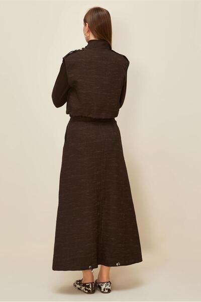 Alvina Skirted Jacquard Suit 46101