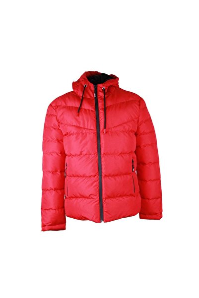 trender Dark Red Men's Coat 912