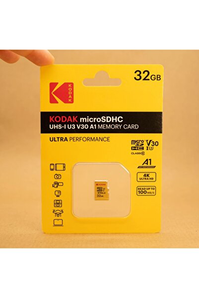 Kodak 32GB Class 10 UHS-I U1 MicroSDHC Card with Adapter