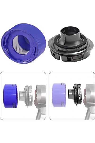 OEM Dyson V7 V8 Post-Filter Vacuum for Cleaner with Rear Motor Cover for Dyson V7 and V8 Vacuum Cleaner