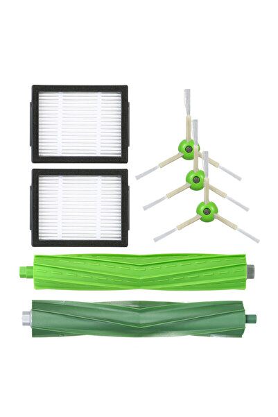 OEM Vacuum Cleaner Replacement Accessory Kit -Brushes Filters (3 Side Brushes,2 Filters,2 Roller