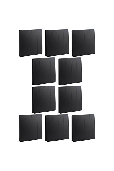 Raco مفتاح ماليا سينسز من ليجراند، أطراف لولبية سوداء غير لامعة، 16 أمبير، 250 فولت، عبوة من 10 قطع (4 مجموعات، اتجاهين)