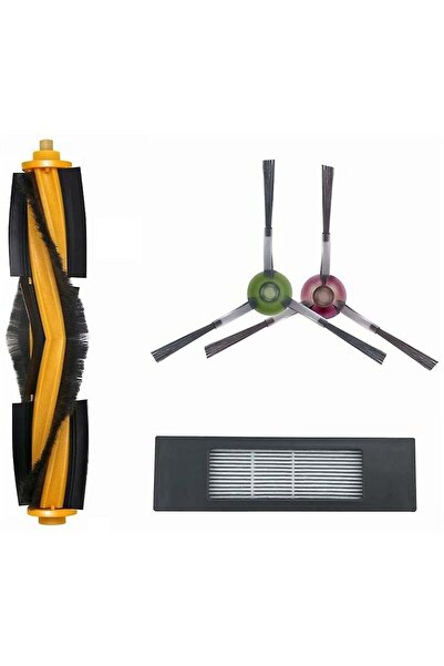 OEM HEPA Filter and Brushes for Ecovacs Ozmo 920/950/T5/T8/T8 Aivi/N8 Pro+ - Replacement Parts