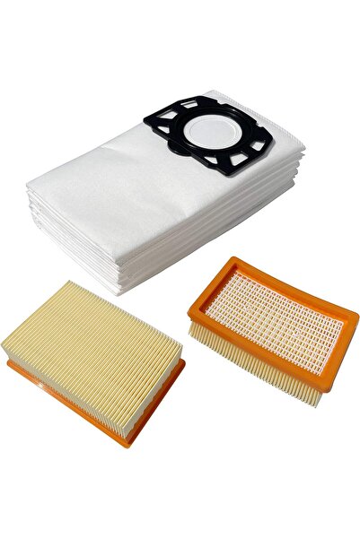 OEM 2x Filter and 6x Bags for 0 Vacuum Cleaner Bags Accessories - WD4 WD5 WD5P WD6 MV4 MV5 MV6