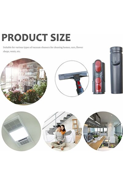 OEM Pack of 4 Dyson adapters for V6 to V7 V8 V10 vacuum cleaners - Two styles