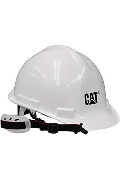 Caterpillar safety helmet - White