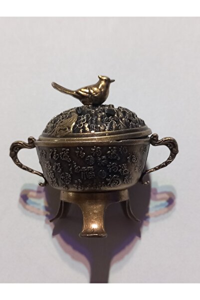 Fashion Johny Mini Zinc Alloy Incense Burner with Chicken Design