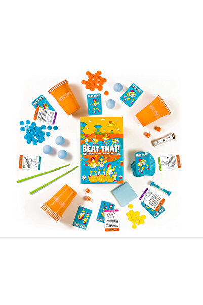 DOMEET Family Party Challenge Card Game Set