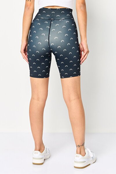 Cozi Women Allover Print Shorts, Black