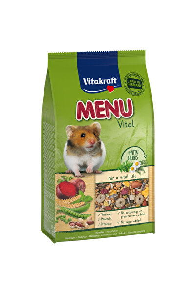 Vitakraft قائمة طعام هامستر فيتال 1 كجم