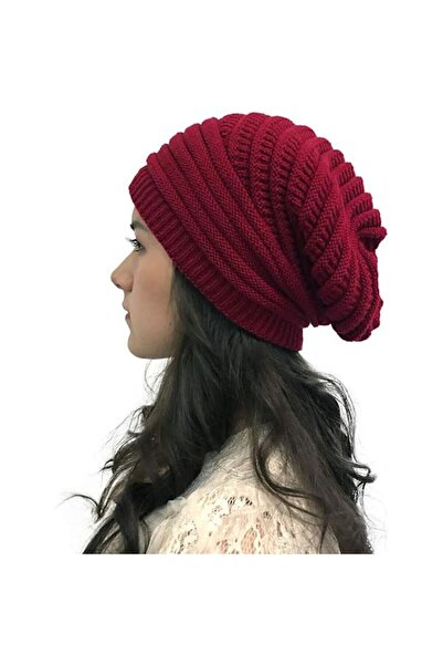 NO BRAND Jujube, women's knitted hat with floral print, Slouchy knitted hat, ...