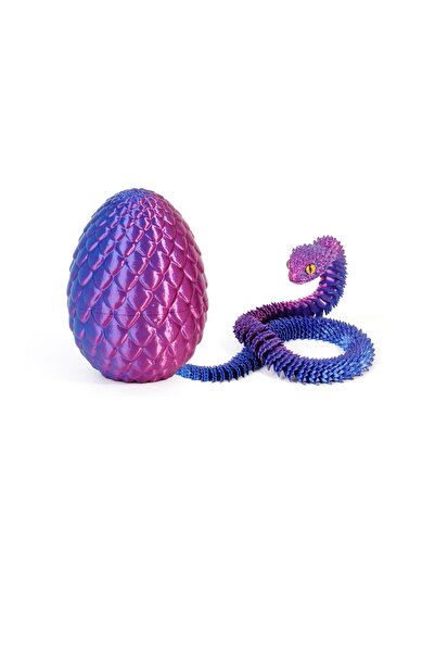 OEM Snake Toy with Surprise Egg – Realistic, Flexible, Multicolor Model