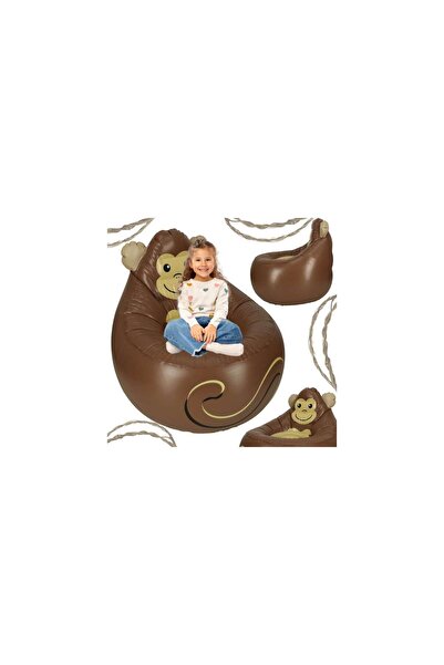 BESTWAY 75116 Inflatable Beanbag Chair - Monkey