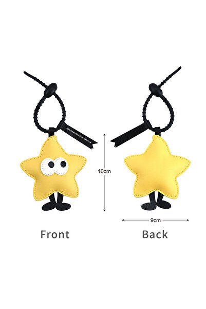 NO BRAND سلسلتي مفاتيح إبداعيتين على شكل شجرة عيد الميلاد، لطيفتين، على شكل ر...