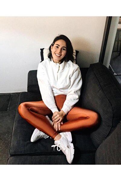 ANATOLIATEKSTILE Lady Hürrem high-waisted shiny women's tights - Stretch Fabric, sport-fashion model