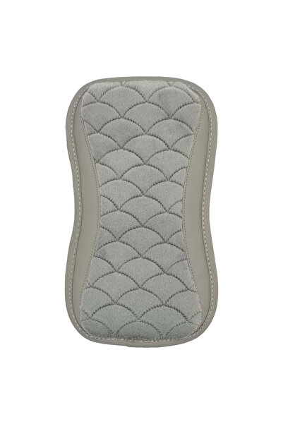 Mob Grey Car Armrest Cushion Pad - Comfortable Center Console Protector
