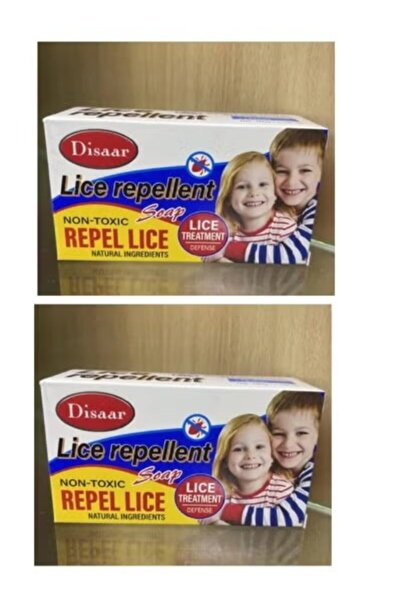 Disaar قطعتين من صابون ديسار طارد القمل 100 جم مع مشط