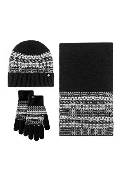 NO BRAND Gloves, with fleece lining, thick, heat and cold resistant, with tou...