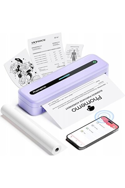 Phomemo Imprimanta termica portabila M832, 300 DPI, pentru hartie tip A4/216/...