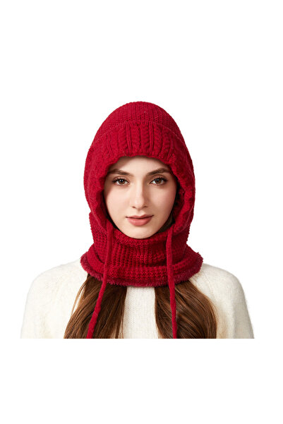 NO BRAND Winter, warm, thick, fleece-lined, face mask/neck warmer windproof a...