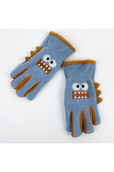 NO BRAND Outdoor cycling gloves, with fleece lining for warmth, non-slip wate...