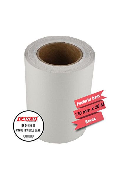 Muhtelif CARUB FOSFORLU BANT BEYAZ 17CM X 25 MT