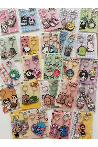 Planet Butik Matcha Love 2-Pack Keychain