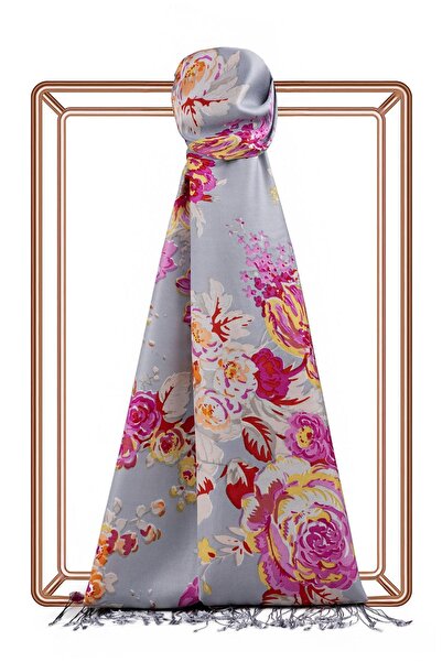 ipekevi 2679 Dream Bouquet Silk Shawl