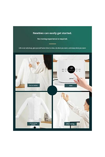 Tradeo 3-in-1 Automatic Clothes Drying & Ironing Machine – Shirt, Pants & Shoes Smart Garment Steamer