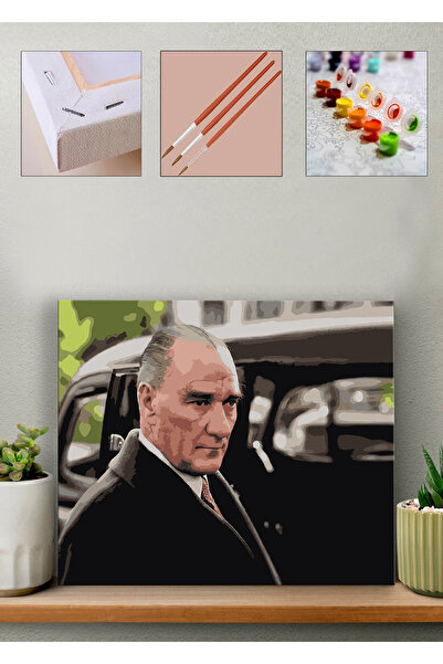 Carmen Sayılarla Boyama Seti - Gazi Mustafa Kemal Atatürk